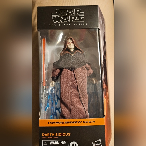 Star Wars Other - Star Wars Darth Sidious Figure, Black Series